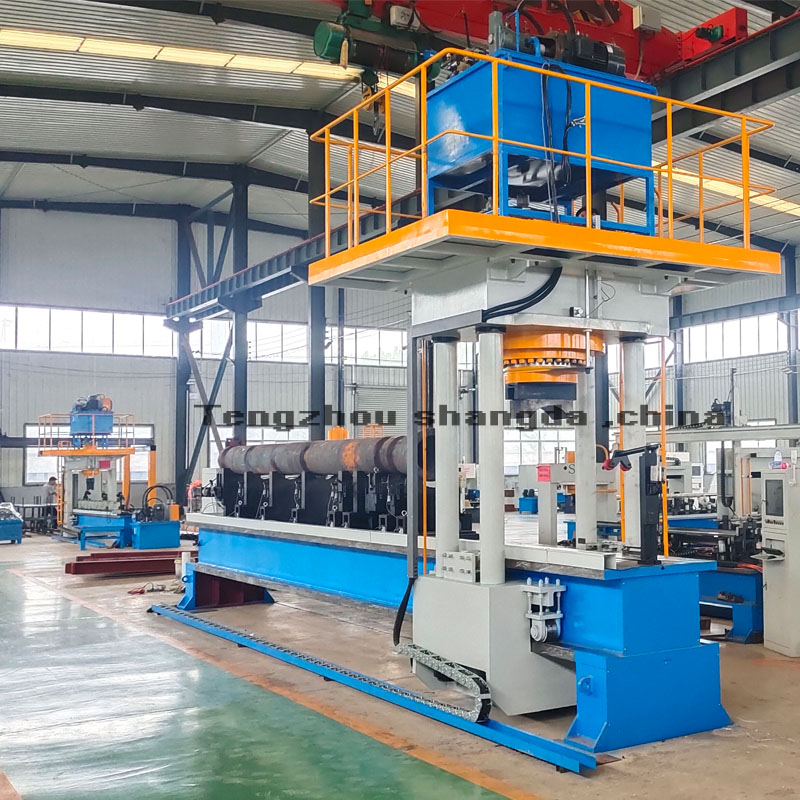 Automatic Shaft Straightening Press