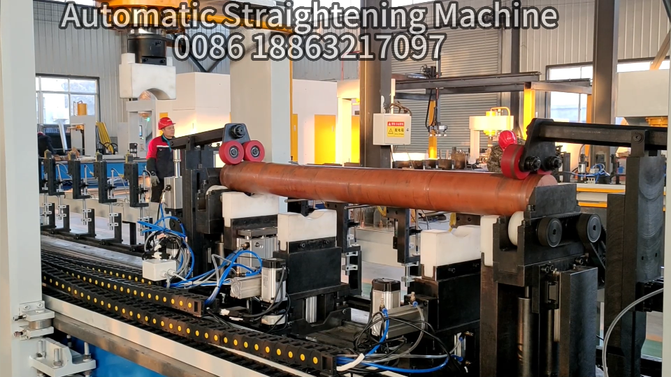 Automatic Shaft Straightener for copper bar