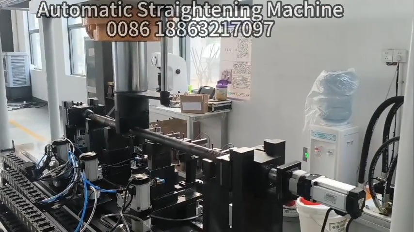 automatic straightening machine for shafts