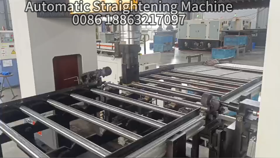 automatic shaft straightening press machine