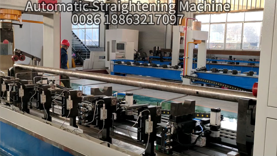automatic shaft straightening machine